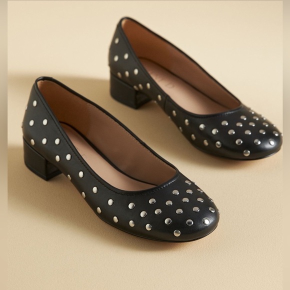 NWT Silent D Annastelle Studded Heels - Picture 1 of 8